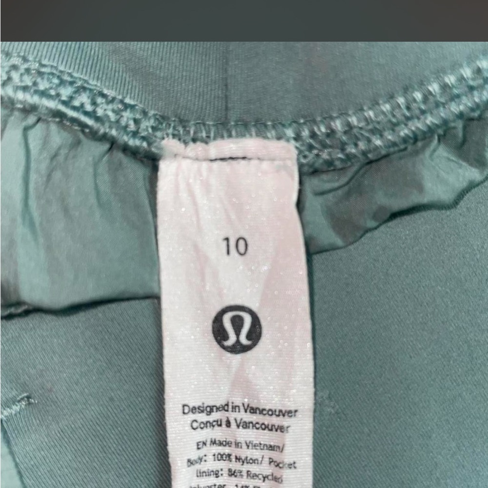 lululemon athletica Mint Green Athletic Shorts - Picture 3 of 5